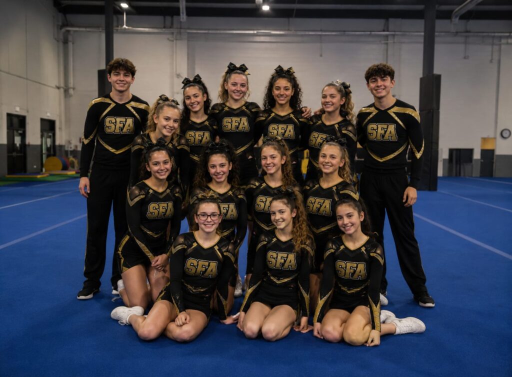 Juniors Cheerleader in Wien